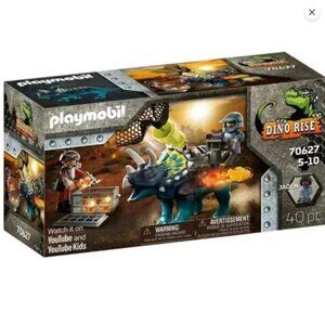 NEW Playmobil Dino Rise 70627 Triceratops Dinosaurs Battle Legendary Stones Lego
